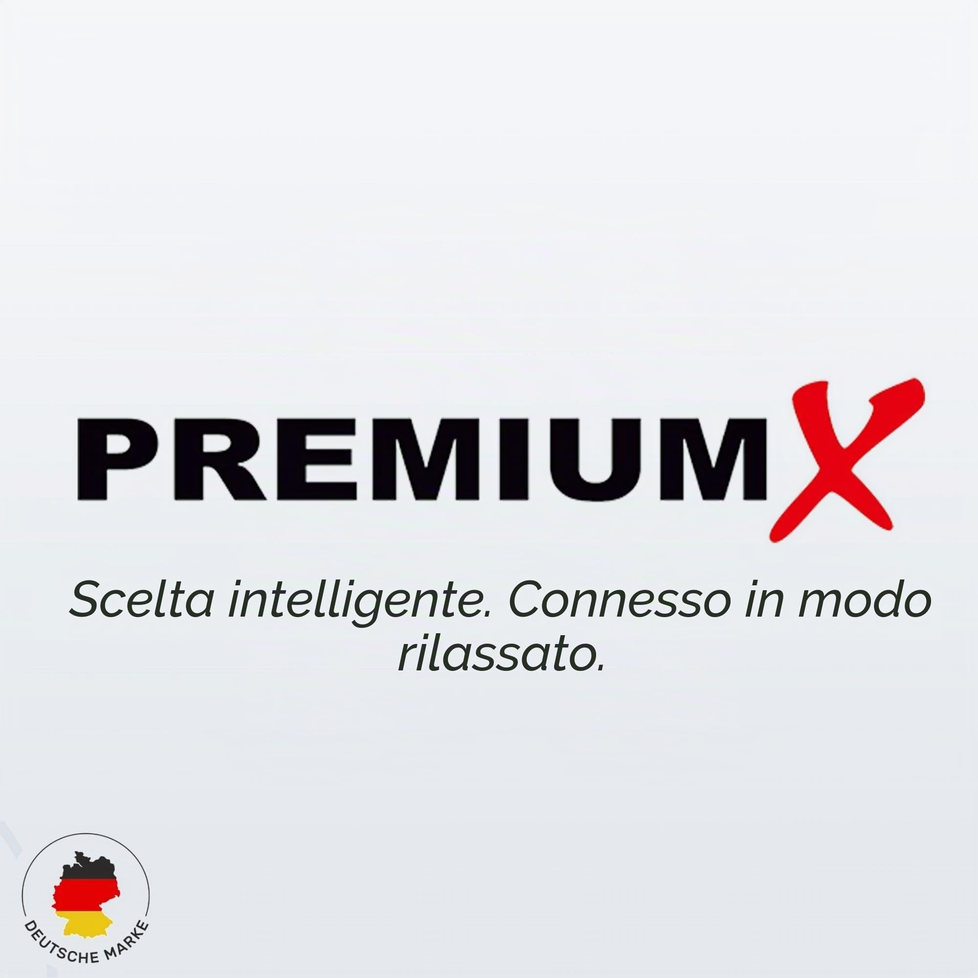 Premium X cavo satellitare mini coassiale da 25m in bianco - Extra sottile con Ø di 4mm - Doppia schermatura per sat | cavo | DVB-T - Supporta Ultra HD 4K e 3D