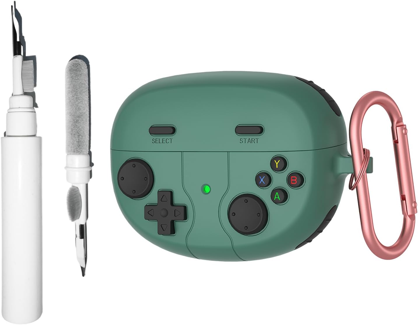 Silicone Case Compatible with Bose Ultra Open Earbuds with Cleaning Kit, Cute Game Design Soft Protective Cover Compatible with Bose Open Ear Cover