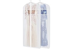 Zilink Garment Bag for Gown-72 inch Length Dress Cover