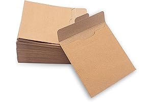 CD Sleeves 25 Pack: Protective Envelopes for CDs and DVDs