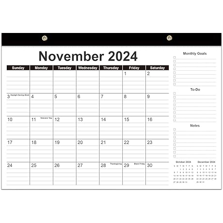 2024-2025 23-24 Desk Calendar: Stay Organized with 20 Months of Scheduling Ease