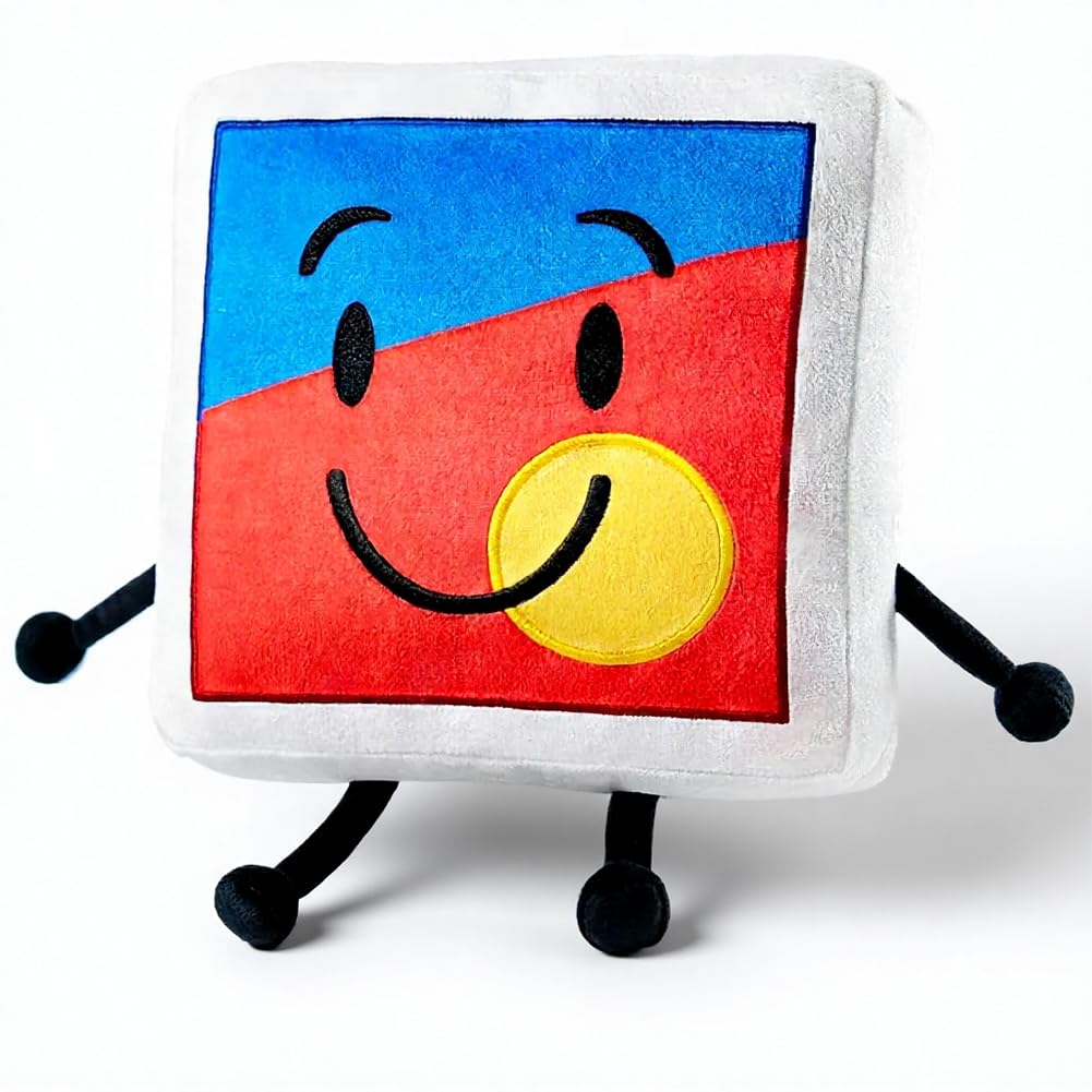 Dlishka BFDI Battle for Dream Island Plush Toy, Cute Cartoon Plushie Soft Stuffed Animal Doll, Kawaii Plush Cushion Pillow, Collectible Character Toy Gift for Fans. (Teardrop) — view 15