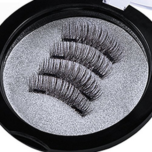 Preisvergleich Produktbild Magnetische Wimpern, 2 Magnet Wimpern, Künstliche Wimpern, Magnetic Eyelashes, falsche Wimpern, Wiederverwendbar, NEU