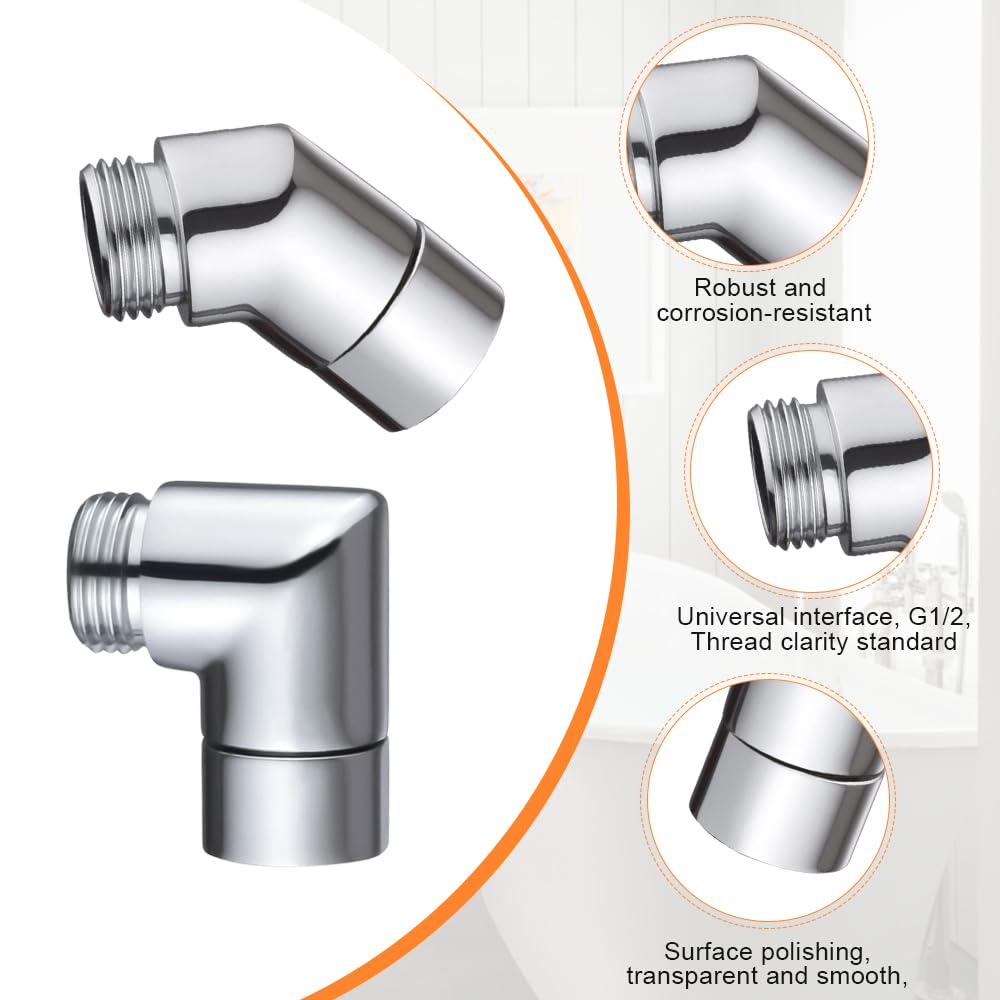 Adaptateur De Douchette à Main à 135 Degrés, Coude Pour