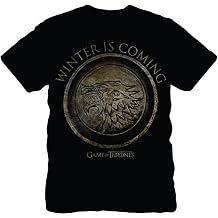 HBOS Game of Thrones Mens "Winter Is Coming" Circle T-Shirt