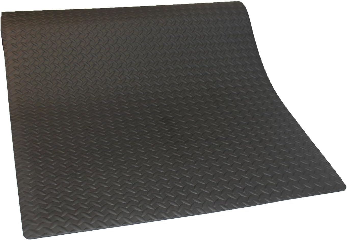 WilkoEva Roll Mat - Grey - Ideal for Yoga, Stretching & Exercise - Versatile for all Workouts - Exercise & Outdoor Essential - 1 x 2m
