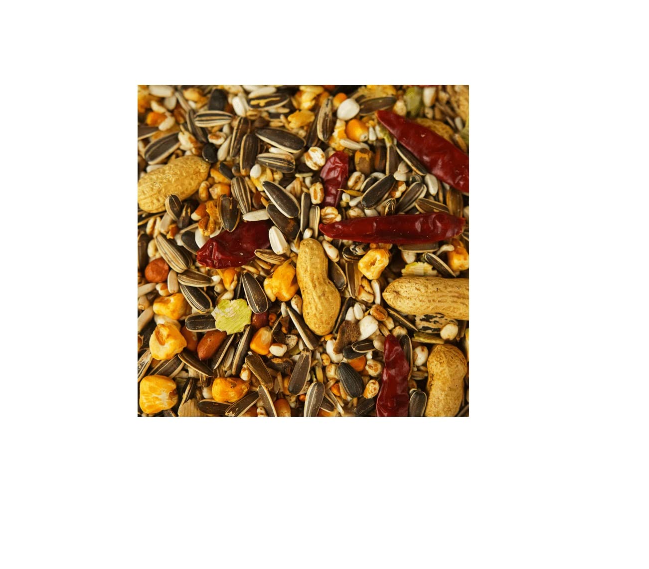 Parrot Food Parrot Seed 12.5kg 10kg 5kg 3kg 2kg 1kg 500g Mixed Seed Sunflower Peppers Nuts etc (3kg)