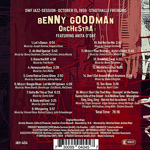 BENNY GOODMAN ORCHESTRA FEAT. ANITA O'DAY (LIVE)