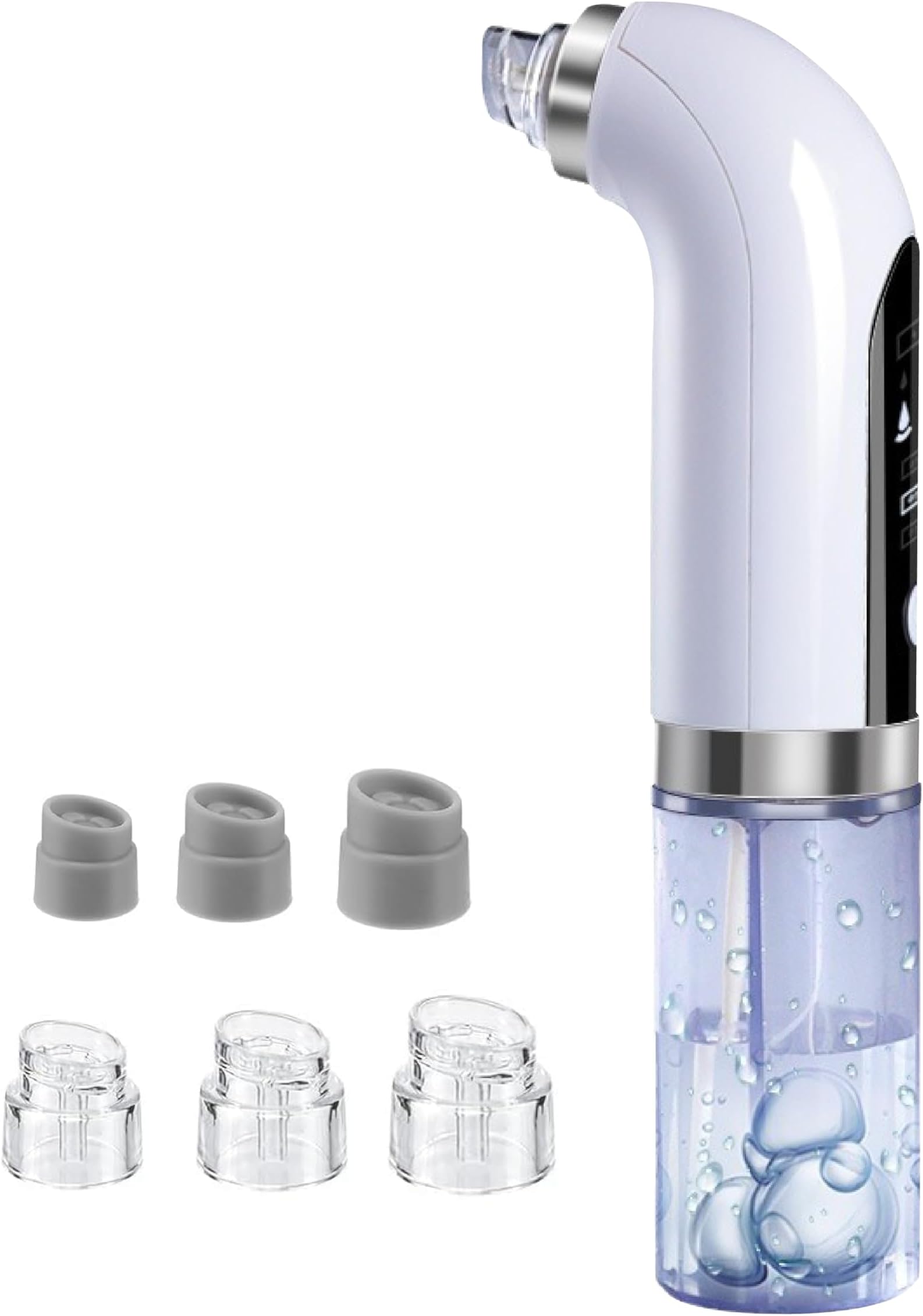 NexLev Multi-Function Blackhead Remover| Electric Derma suction Machine | Acne Pimple Pore Cleaner Vacuum Suction| Hydro Facial Cleanser Device for Nose & Skin Care| for Men and Women| BR-01