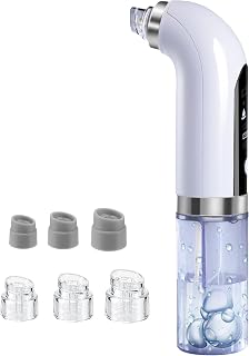 NexLev Blackhead & Whitehead Remover Tool | Rechargeable |1Hr Use| Acne & Pimple Pore Cleaner | 6 Heads | Electric Derma S... Price In India