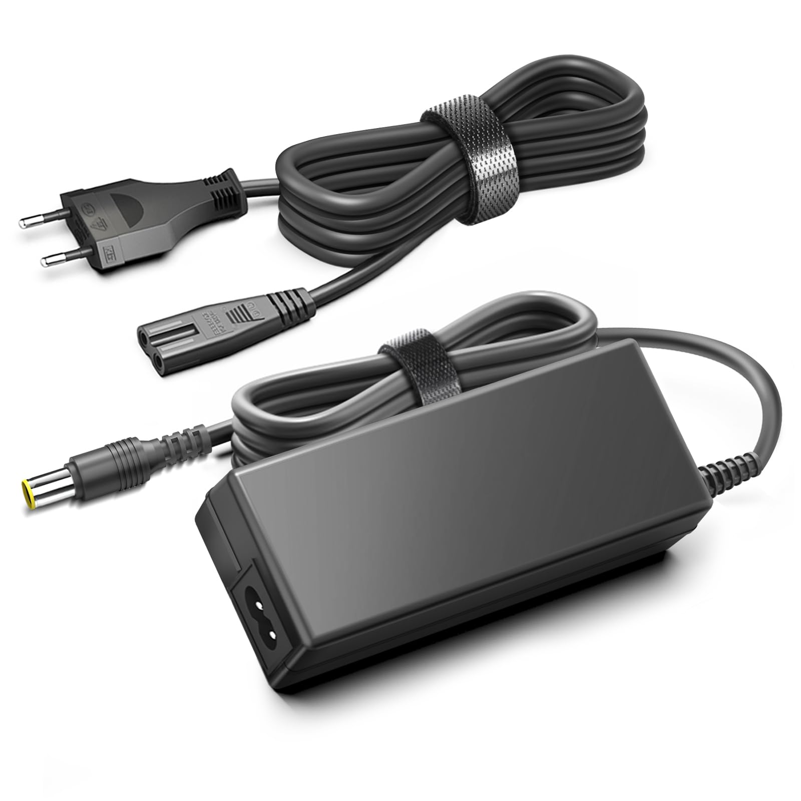 KFD Bloc d'alimentation 24 V 3,75 A 90 W compatible avec Anker Solix 521/523/533 & Bluetti EB3A/EB70/EB70S, générateur solaire, câble de charge DC24 V, pour camping et urgence