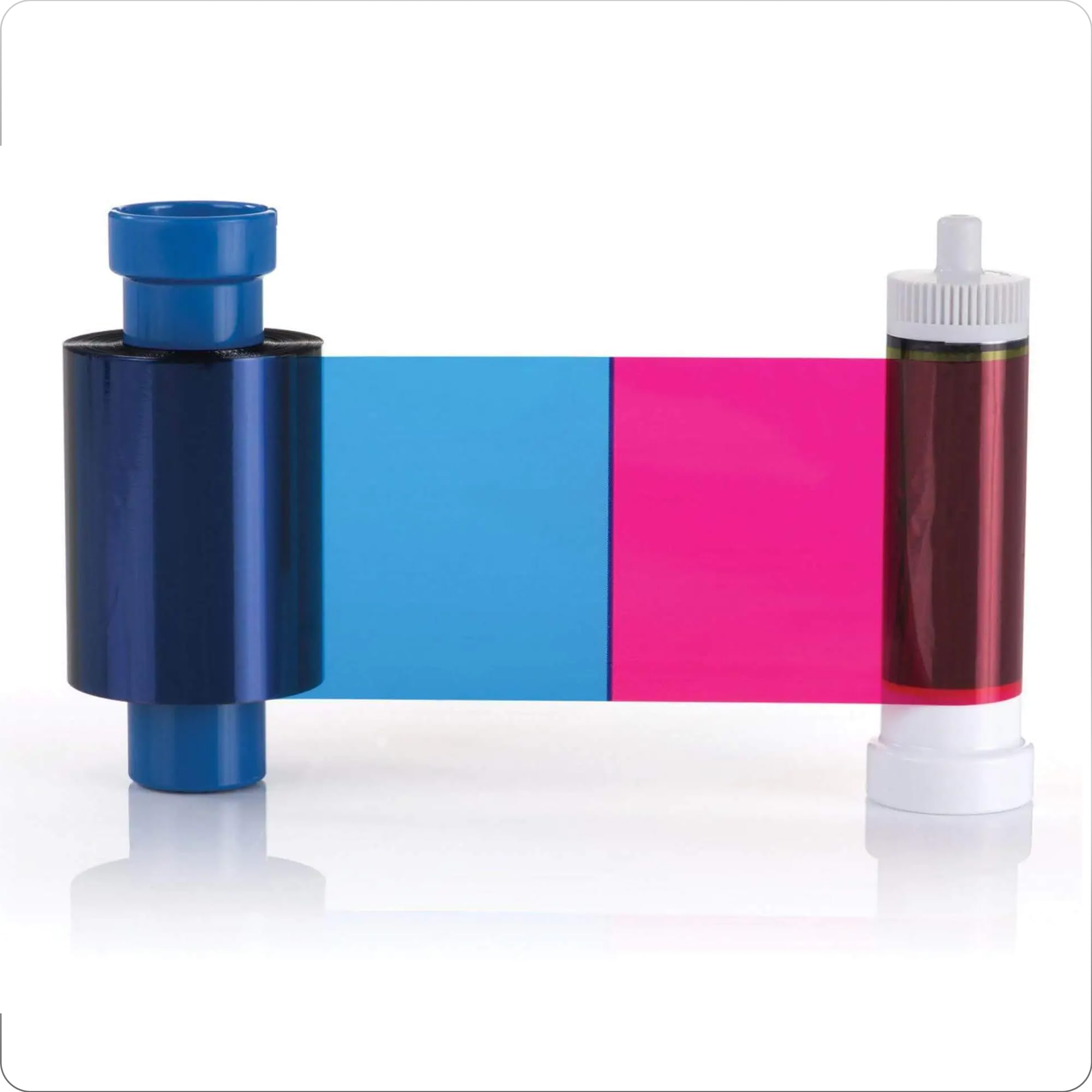 Bodno Ruban Couleur pour imprimante Magicard 300 MC300YMCKO – YMCKO – 300 Impressions avec Carte de démonstration logicielle