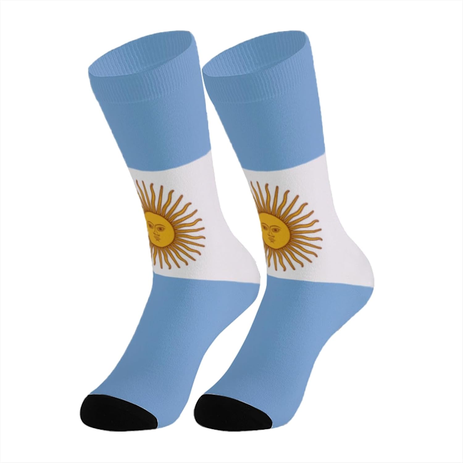 Socks for Women Men Mid-Calf Crew Socks 1Pair