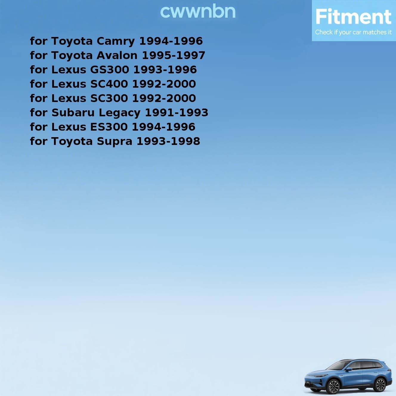 Rear for Toyota Supra 1993 1994 1995 1996 1997 1998 for Lexus GS300,SC300,SC400 1992 1993 1994 1995 1996 1997 1998 1999 2000 Disc Brake Caliper Repair Kit 2 x