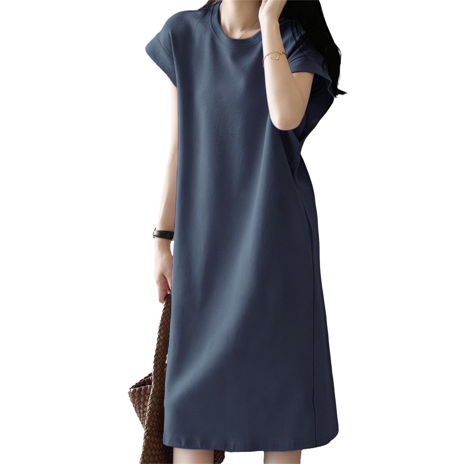 [MOWO] 【高見え×細見え】ワンピース レディース 春夏 【一枚だけOK・ゆ…