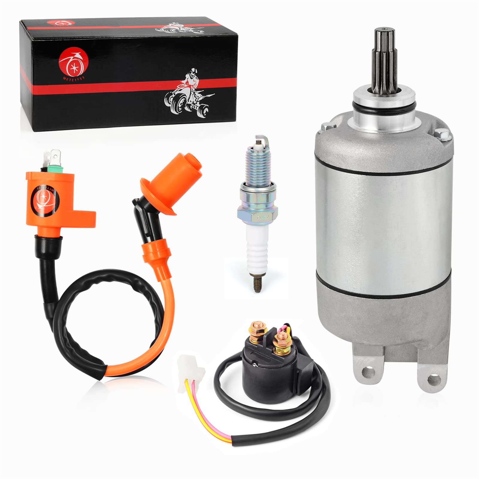 Spark Plugs & Glow Plugs For Ford E-250 Ignition Coil Igniter CDI Box Spark Plug For Honda Recon 250 Trx250 Trx250tm Trx250te 2002 2009 2011 2020 Sportrax 250 Trx250 Trx250ex 2001 2008 - Foto 6