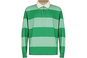 Classic Steve Green Striped Shirt for Adult Halloween Costume