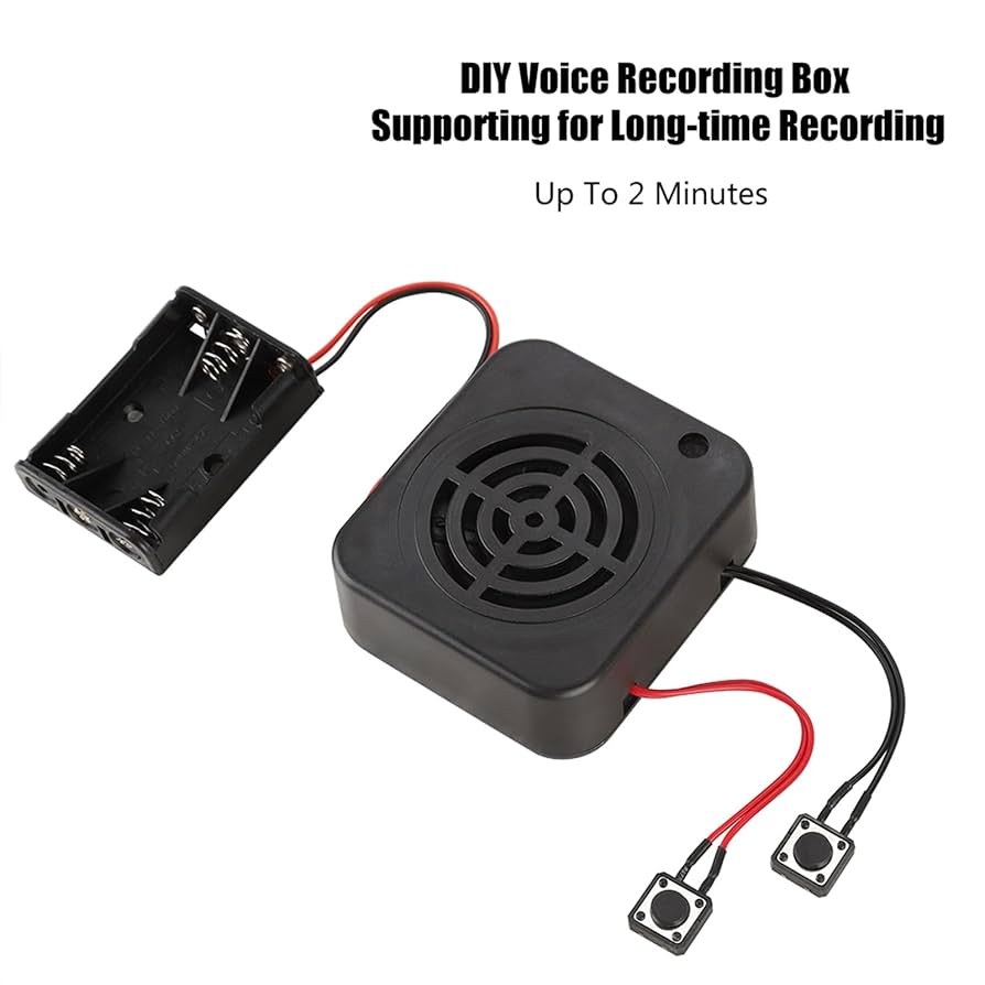 Amazon.com: Wendry Voice Recording Box, DIY Voice Message