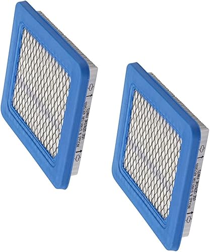 Miniatura 4 de 491588S - Paquete de 2 filtros para Toro Briggs y Stratton 20332 20334 20330 Walk Behind Lawn Mower / Tractor Air Filter 271933 491435 491435s