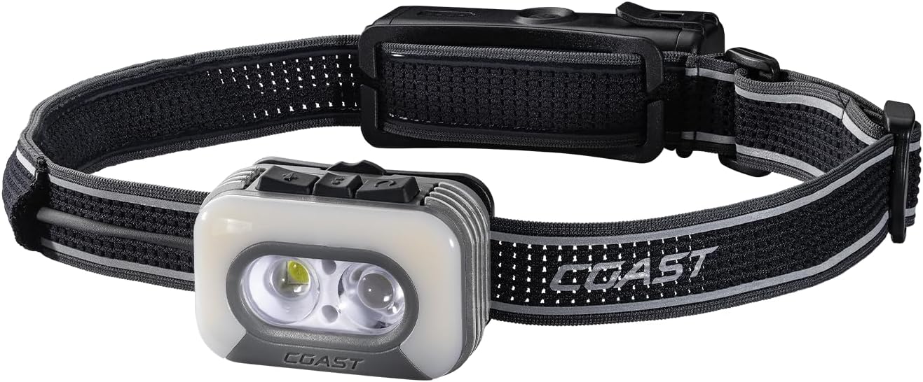 Coast RL35R 1100-Lumen Rechargeable LED Headlamp with Voice Control Coast RL35R 1100-Lumen Rechargeable LED Headlamp with Voice Control