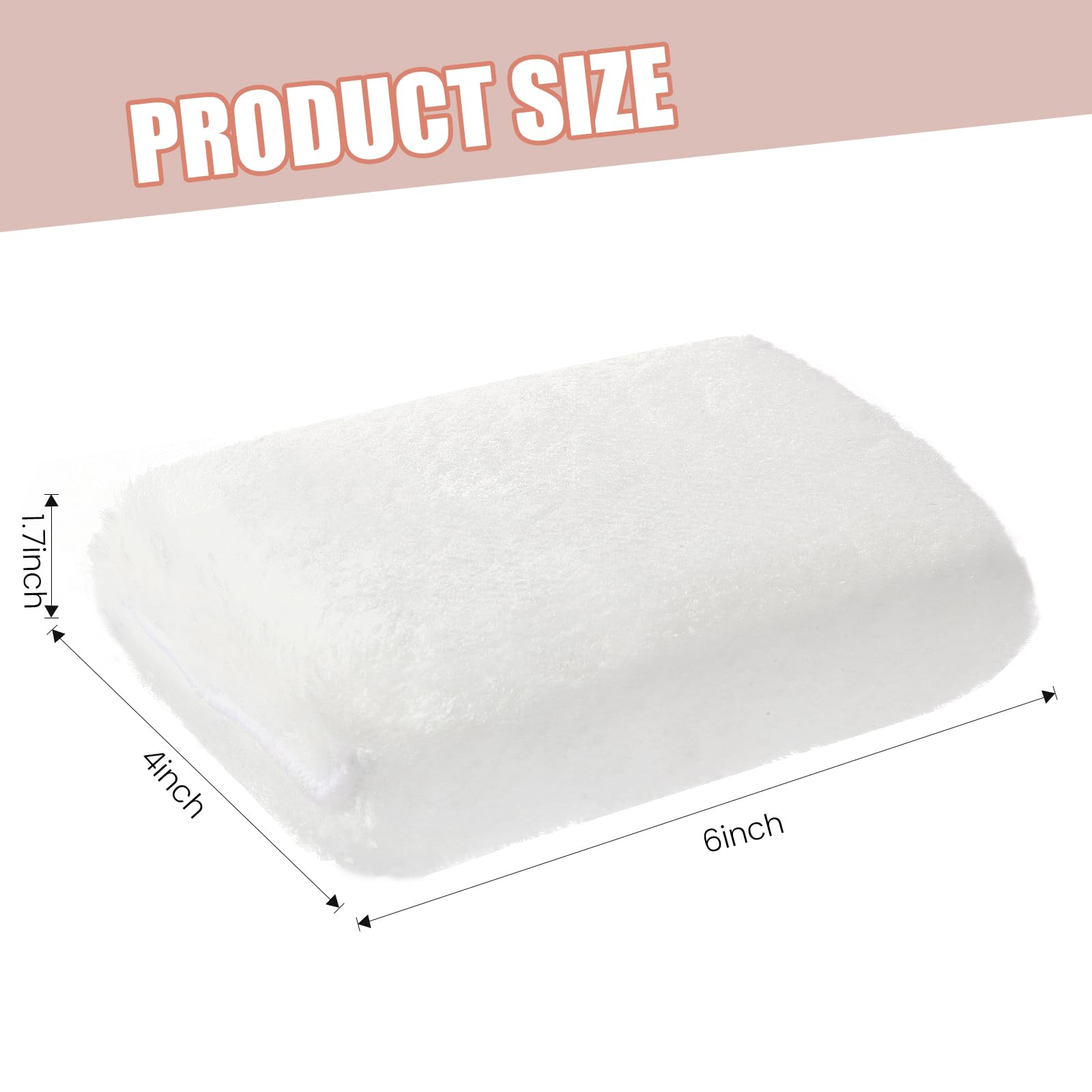 Paquete de 9 almohadillas aplicadoras de manchas de madera, almohadillas aplicadoras sin pelusas, almohadillas aplicadoras sin enganches, para limpieza de acabados a base de manchas de madera y