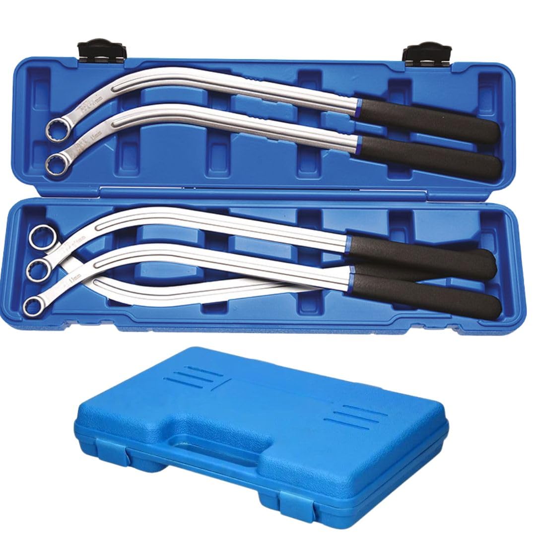 A.M.C. Clés tendeur de courroie Polygonales Courbes écrous Clés pour poulie Set 5 Pcs