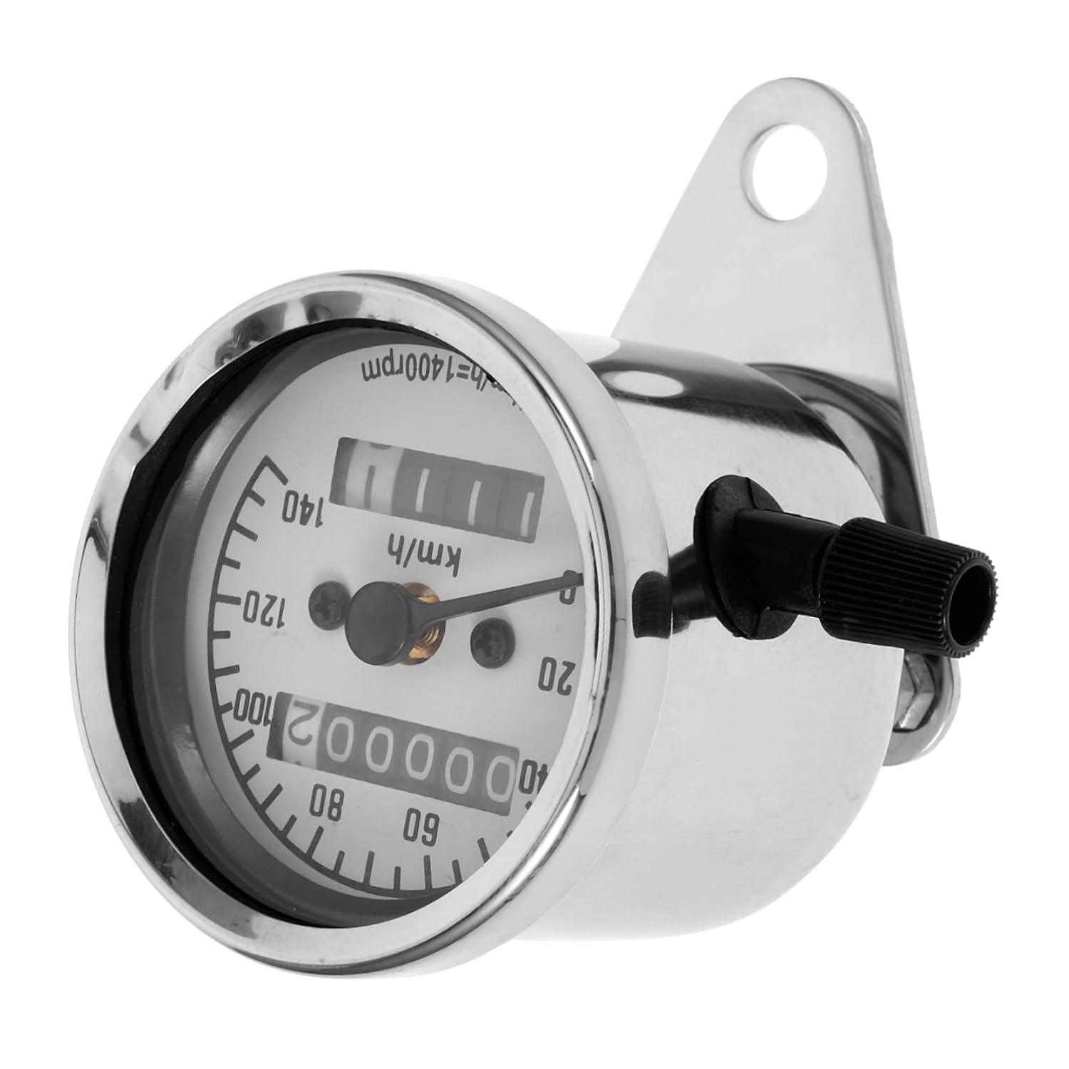 STOBAZA Motorcycle Speedometer Gauge Retro Modified 1-Piece Odometer for Motorbike Compatible Models Sturdy Design for Accurate Speed Measurement
