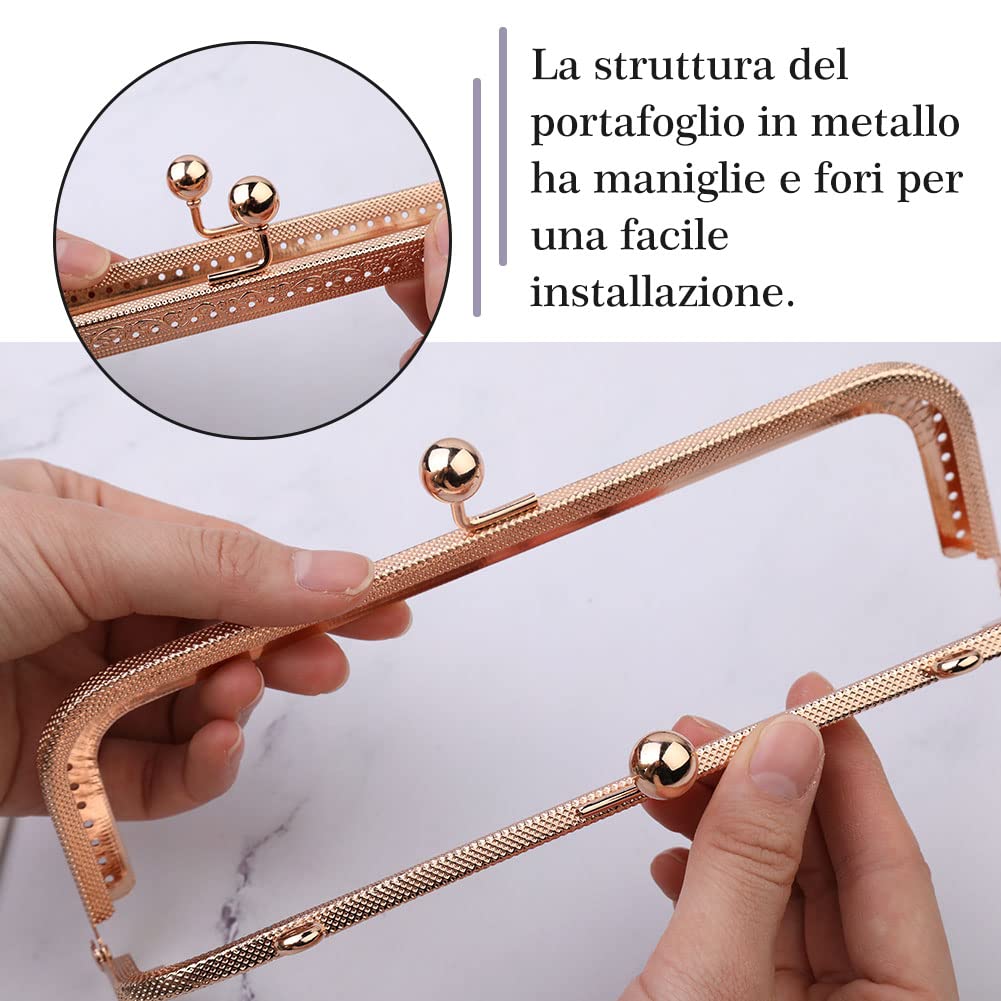 TONYSA 3 Cerniere Invisibili Per Serratura Porta Mini Da 43 Mm - Foto 3