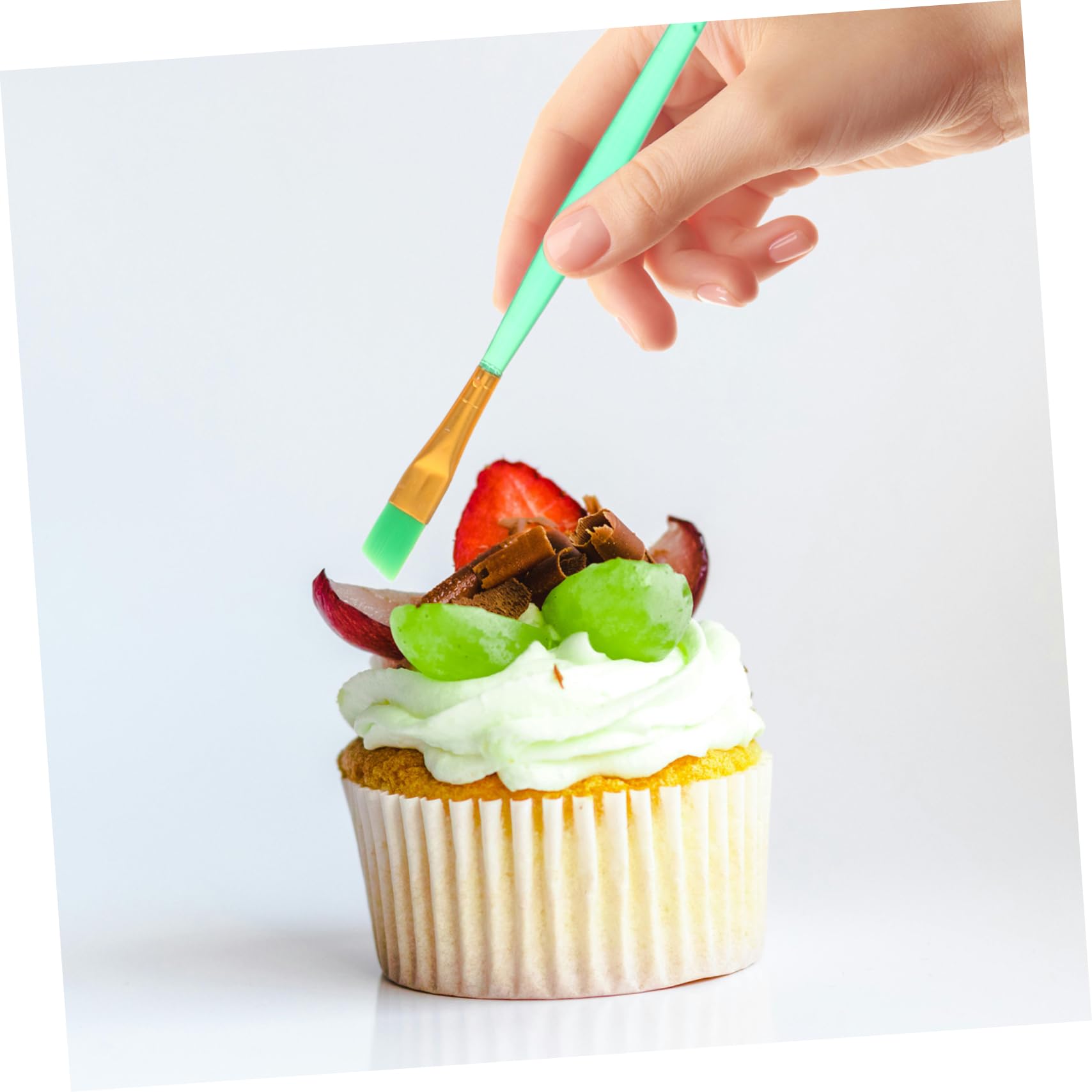 Ciieeo 5 Ensembles Étui À Stylo Gravure Fondant Gâteau Pâtisserie - Set Décoration Diy - Accessoire Cake Design Outil Multifonction Brosse De Décoration Domestique Plastique 8 Pièces * 5