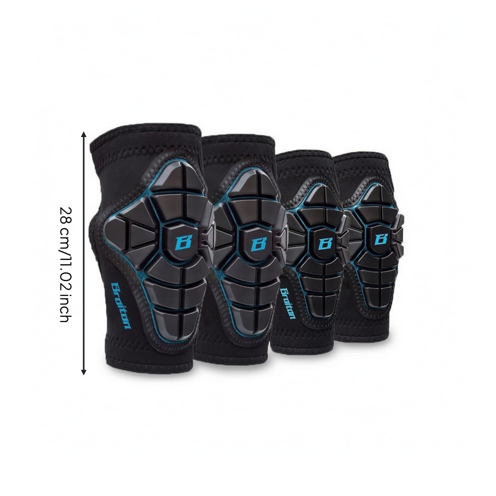 4 Piezas Rodilleras y con Guantes Protecciones con Rodilleras Cómodo Infantiles para Niños, Principiantes, Patinaje, Ciclismo