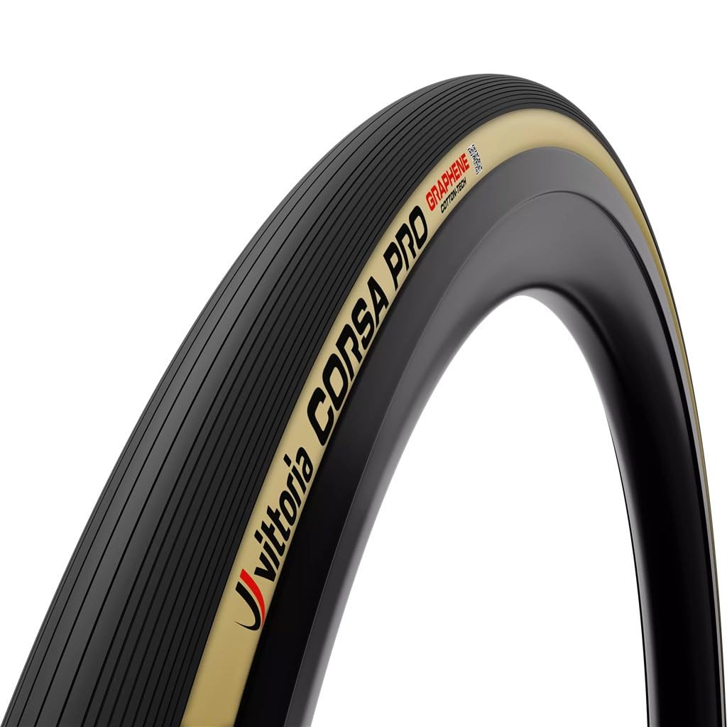 Vittoria Black/Para - Blk/Red Logo Corsa Pro Tlr G2.0 Tyre