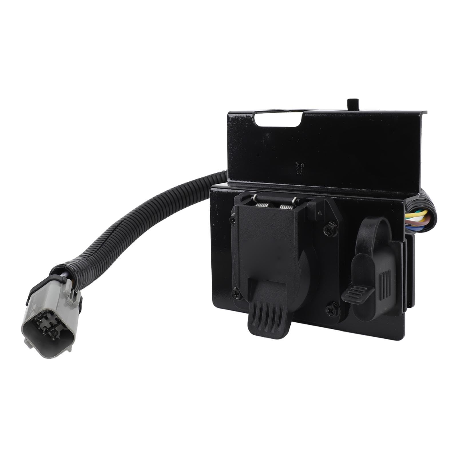 Aramox Arnés de Cables para Remolque de Remolque, Material ABS Duradero, Conexión de de 4 y 7 Pines para F-450 Super Duty y F-550 Super Duty