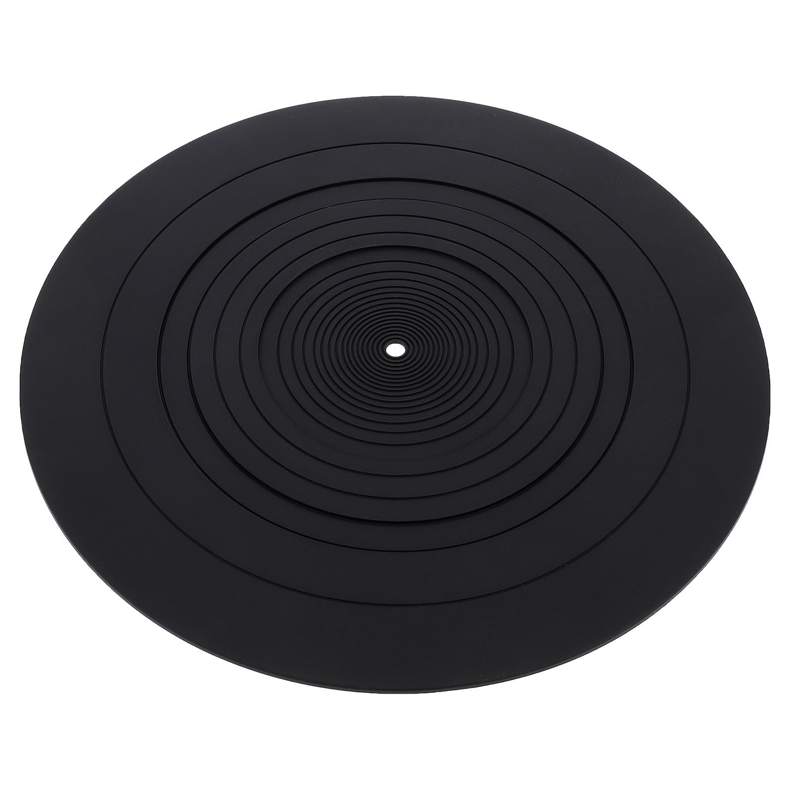 Alfombrilla para tocadiscos que elimina la estática y protege discos de vinilo 8
