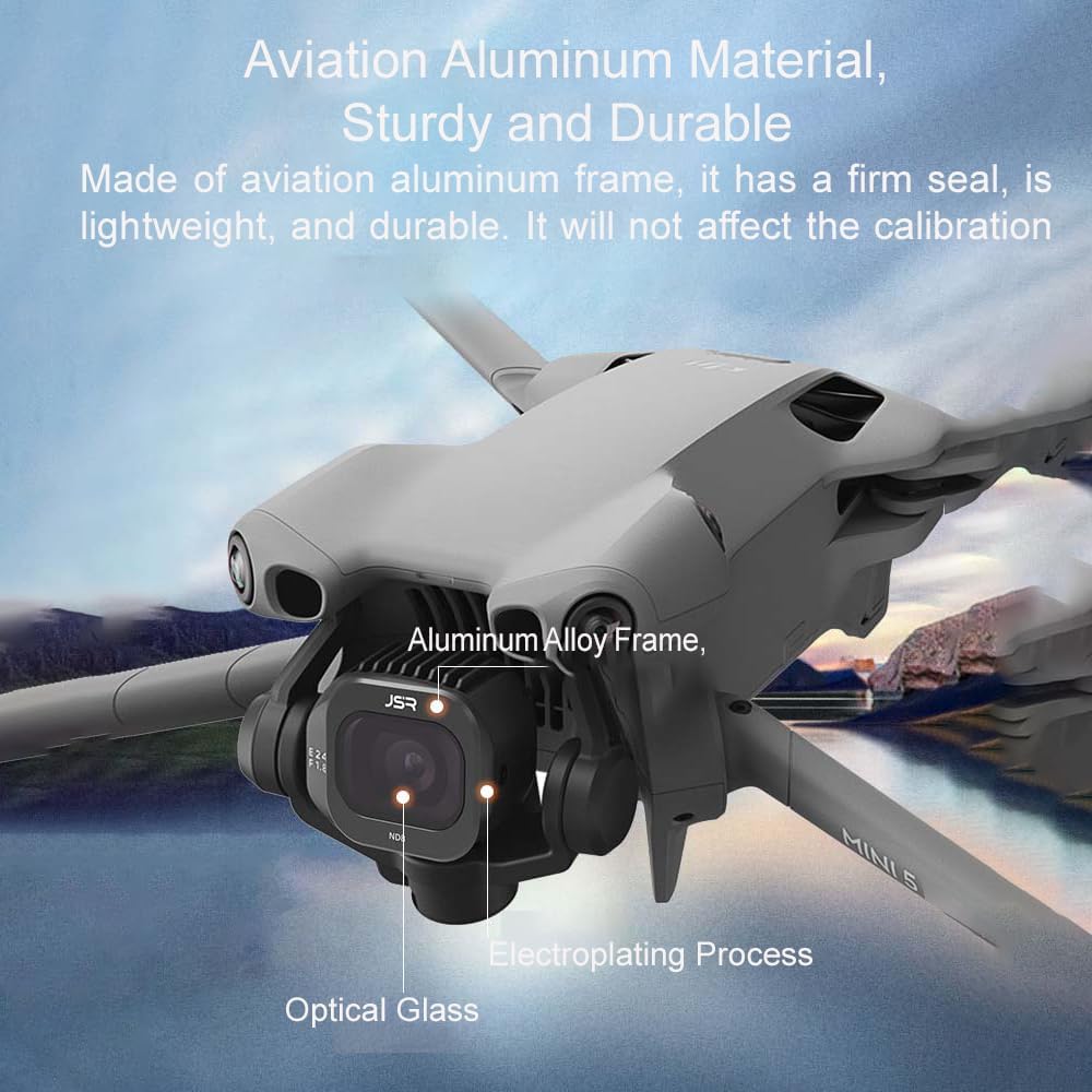 Mini 5 Pro KB Version Filter Lens Filters Kit, Variable ND Filters Compatible with DJI Mini 5 Pro KB Version Filter (4)