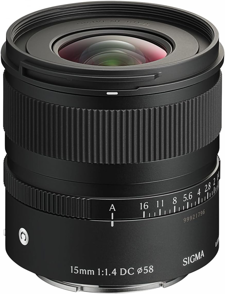 Sigma 15mm F1.4 DC | Contemporary for Canon RF Mount