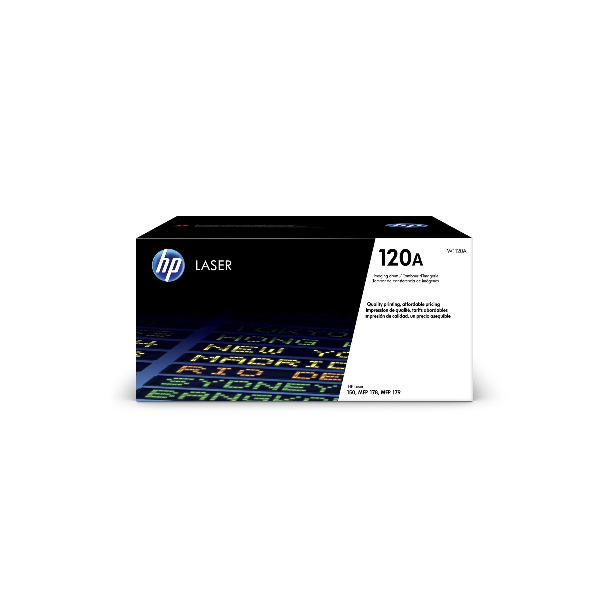 HP 120A W1120A, Tambor de Creación de Imágenes Original, de 16.000 páginas, para impresoras HP Color Laser 150a, 150nw, MFP 178nwg, MFP 179fwg