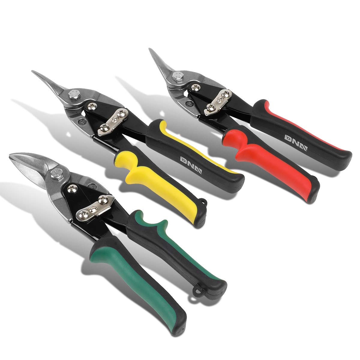 Snapklik.com : TOOLS-00111 3 Piece Aviation Tin Snip Tool Set, 10 ...