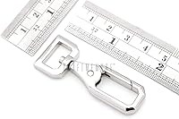 Vista 2 de CRAFTMEMORE 2 unids Push Gate Snap Ganchos de Metal Giratorio Cierre de langosta Monedero Hacer Accesorios VT43, Oro