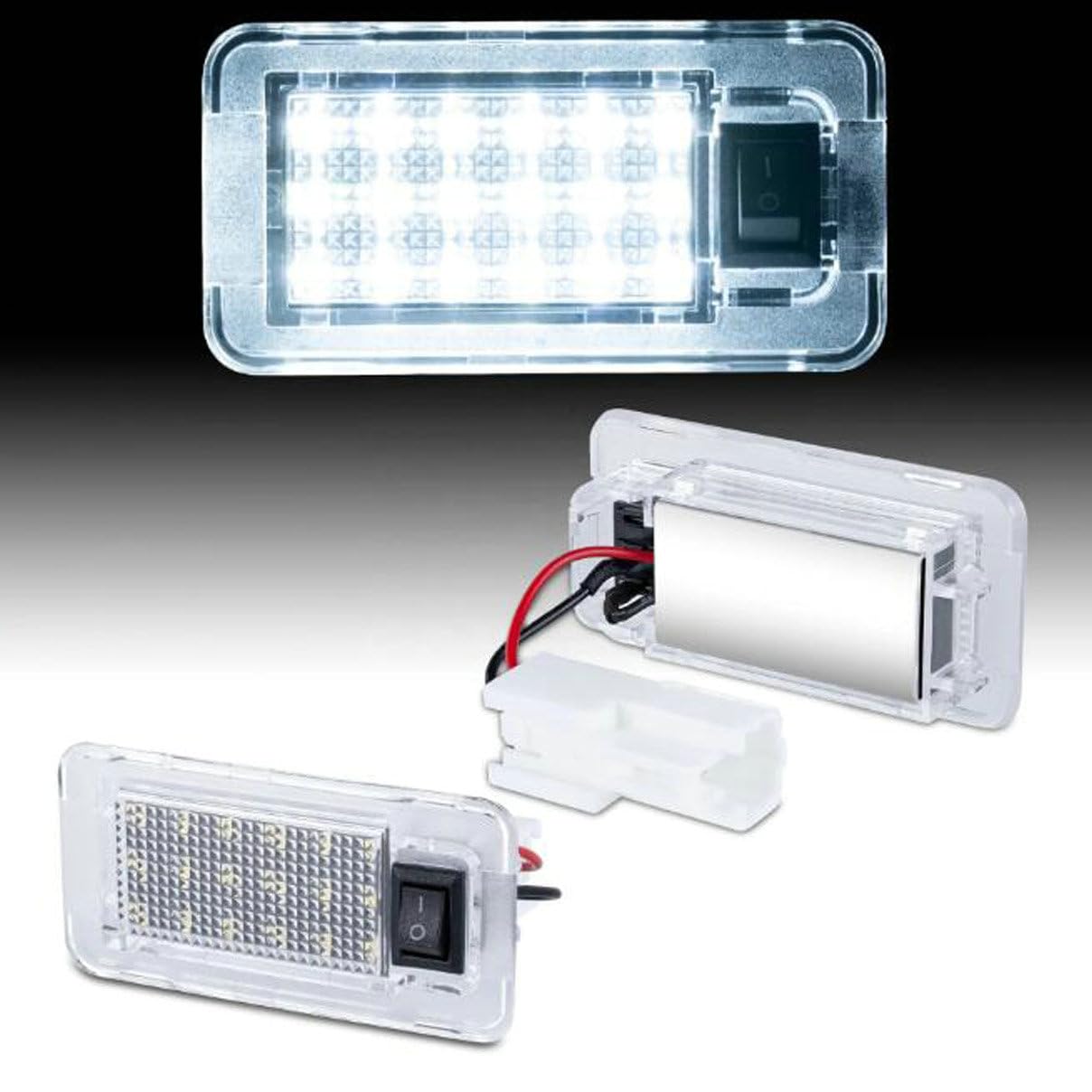 Bayyee 12V Interior Luggage Trunk Compartment LED Light Lamp for Toyota RAV4 MK5 Venza Prius
