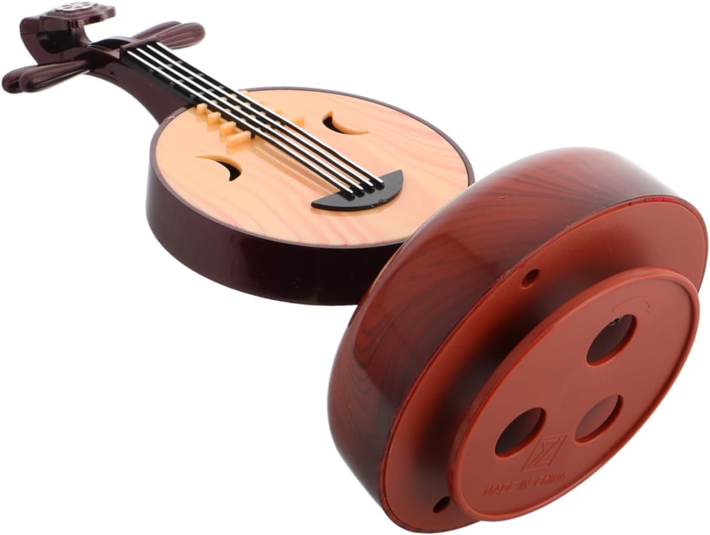 Milisten Retro Music Box Vintage Decor for Music Lovers Rotating Musical Instrument Model Aesthetic Home Decor Present