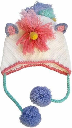 Vista 9 de Huggalugs Gorro de unicornio para bebés, niños pequeños y adultos