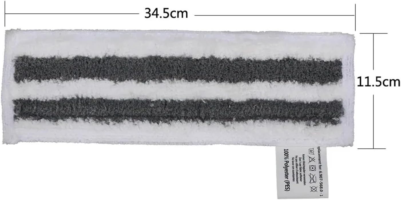 Microfiber Mop Sleeve Steam Cleaner Accessories. Compatible for Karcher Easyfix SC2 SC3 SC4 SC5. Rag Cleaning Cloth(10PCS)