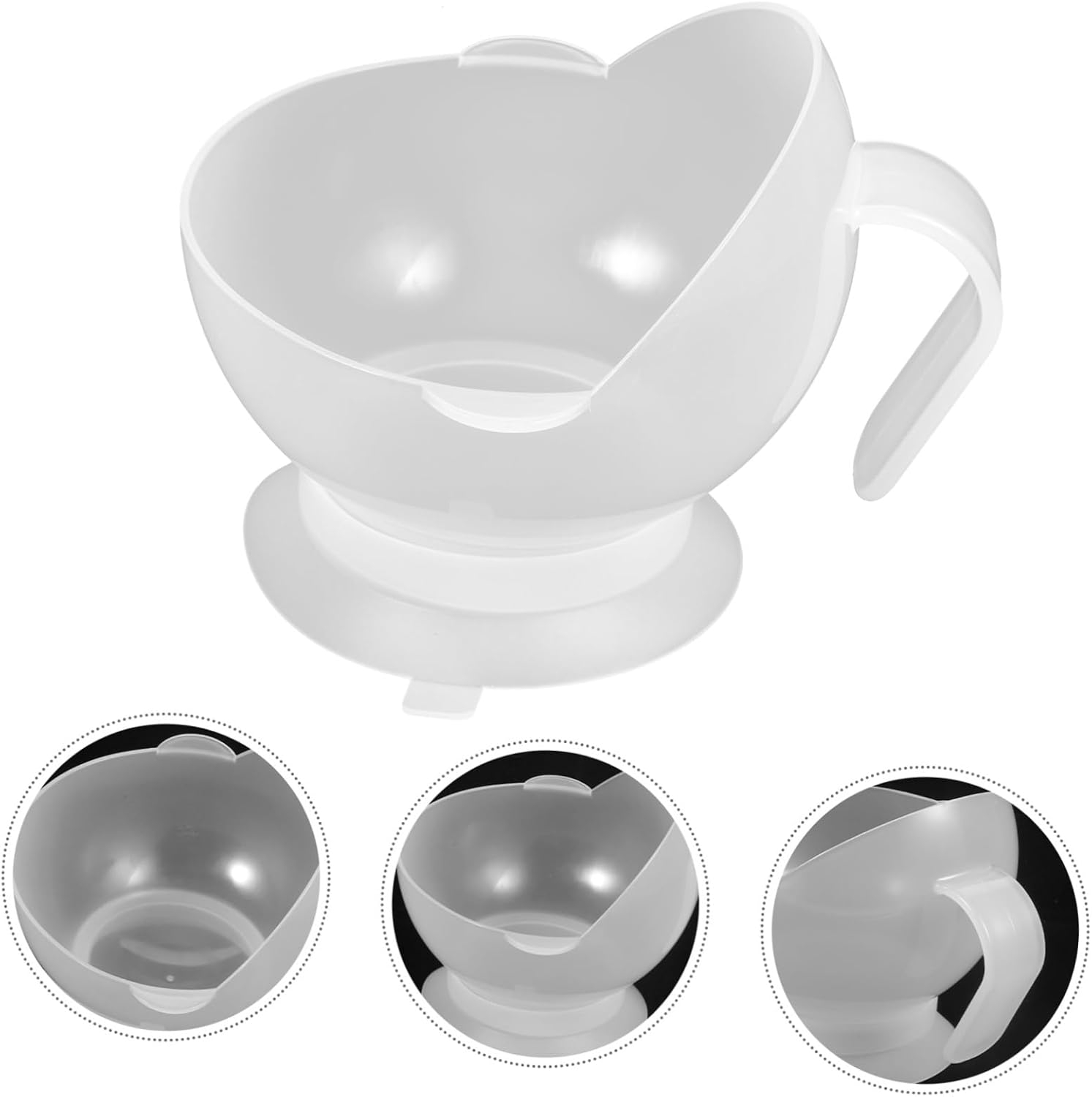 Suction Cup Bowl for Seniors and Disabled People Spill Proof