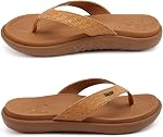 KuaiLu Womens Flip Flops Ladies Yoga Mat Comfortable Walking Thong Sandals With Plantar Fasciitis Arch Support Slip On Indoor Outdoor For Summer