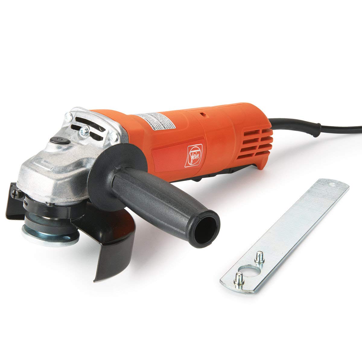 Fein 4-1/2" Compact Angle Grinder with 820W Motor and Paddle Switch - Advanced Safety Features and Dust Protection for Versatile Grinding and Cutting - WSG 7-115 PT - 72223160120