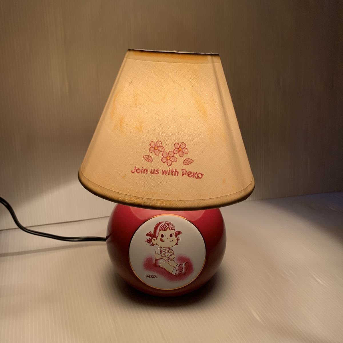 不二家ぺこちゃんのナイトライト 希少品 未開封☆未使用☆タッチ