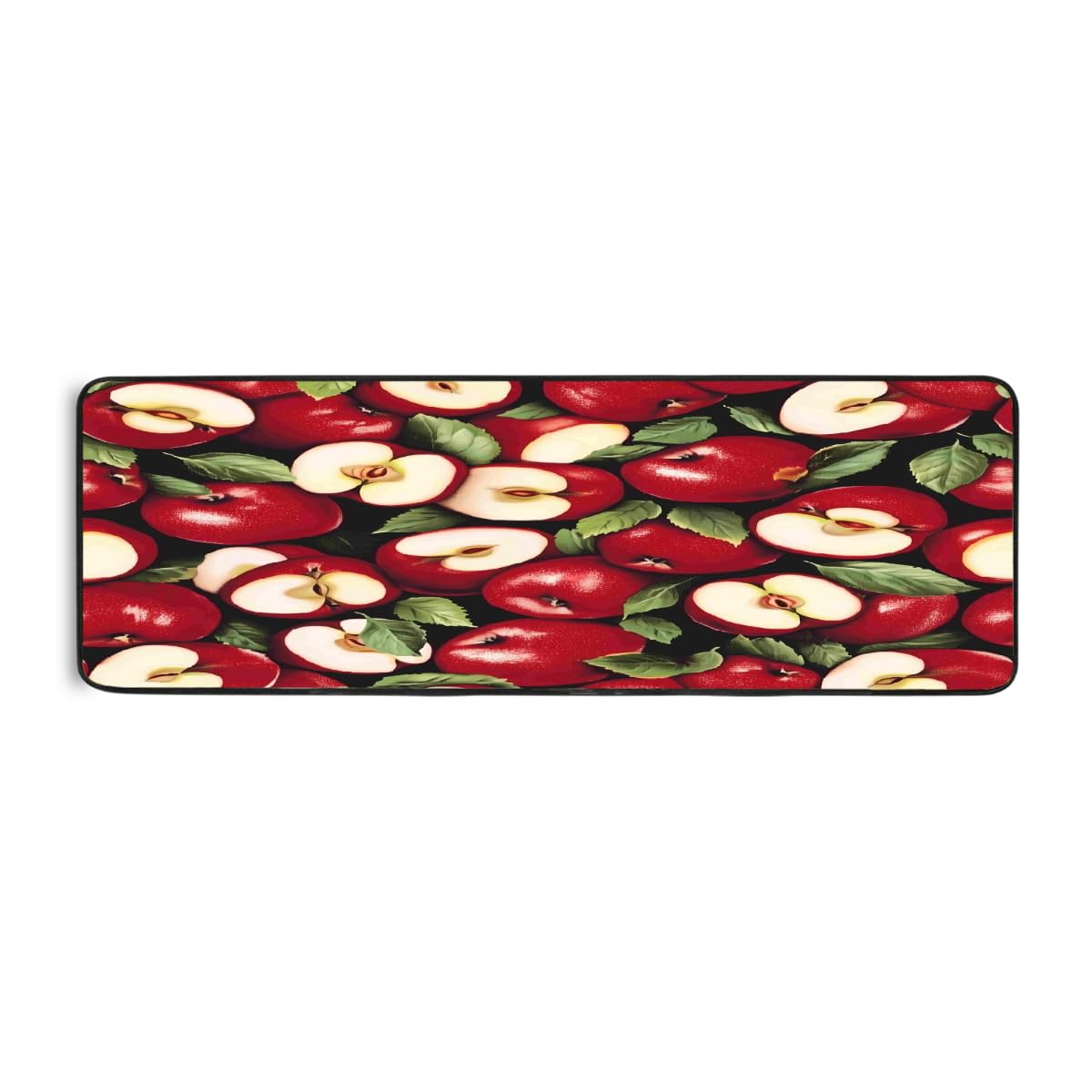 Tapis de cuisine décoratif pommes pour égayer votre buanderie