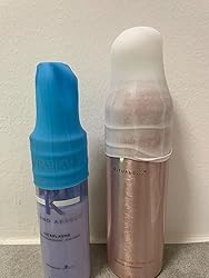 GXGM Silikon Flaschenhüllen - 12 Stück Auslaufsichere Reise-Covers