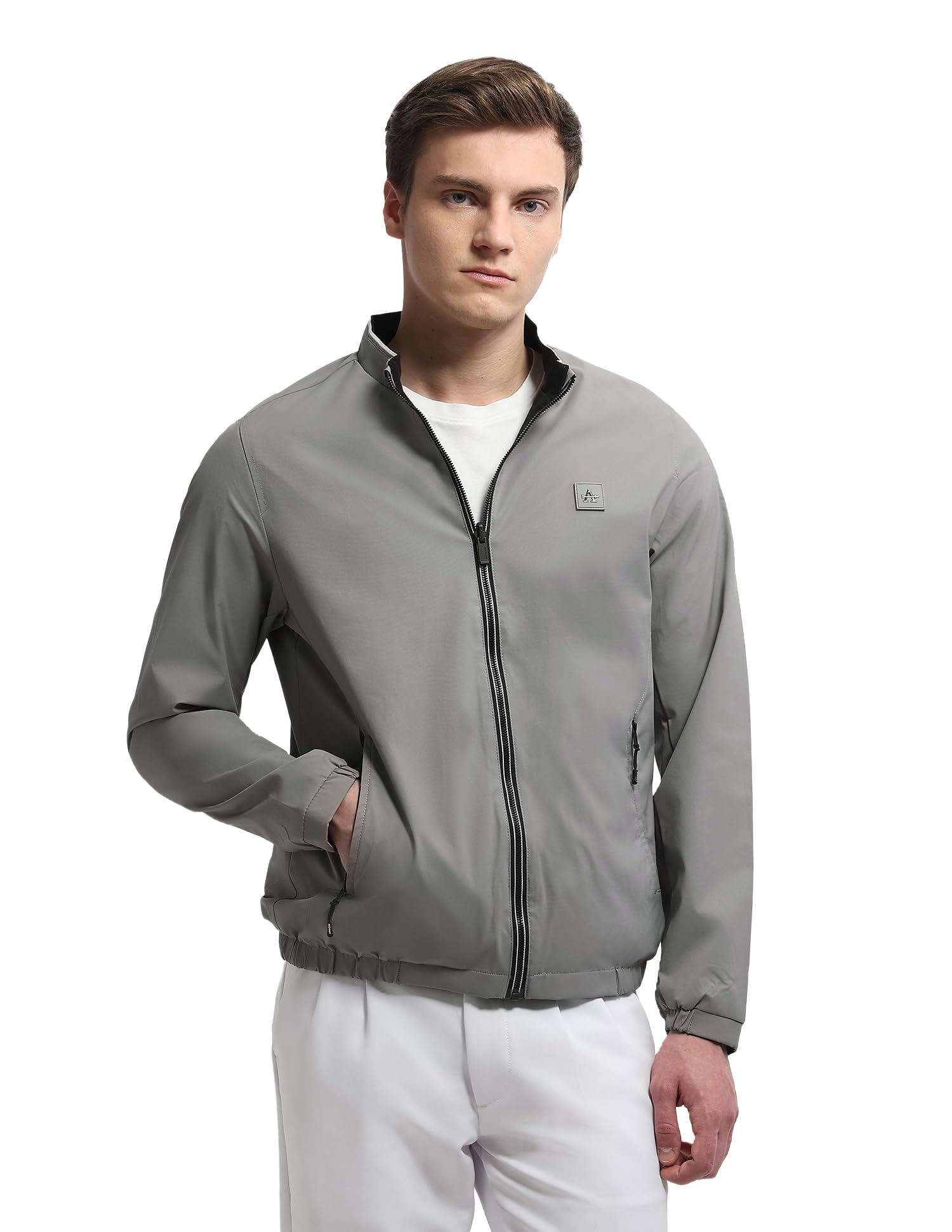 arrow sports Arrow sport men's reversible regular fit jacket-picture-29