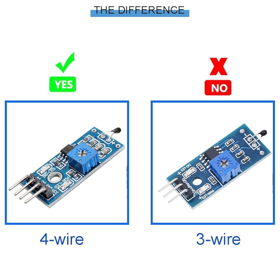 NTC Thermistor Temperature Sensor Module - 3 Pins